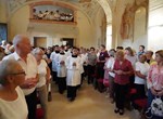 Misno slavlje na „Sveti četvrtak“ u kapeli sv. Križa dvorca Batthyany u Ludbregu 
